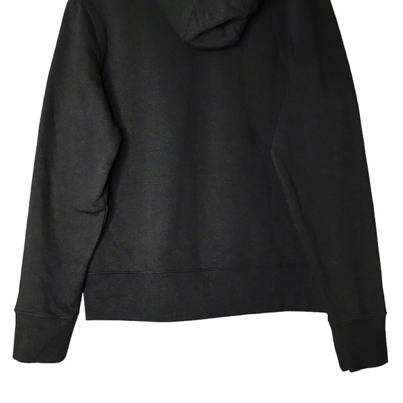 Marmot Black Pullover Hoodie Branded Grey Spellout Outdoors Cotton Blend Large - Picture 10 of 11